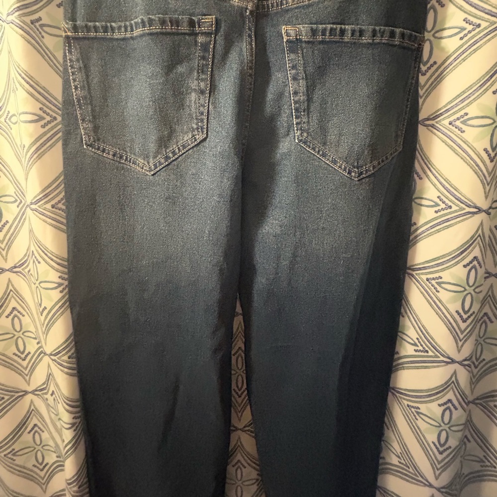 NWT Nicole Miller Vintage Comfort Jeans in Deep Blue W/Pockets “Worn Style” - Picture 12 of 16